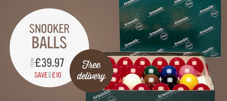 Snooker Balls from &pound;39.97